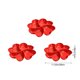 thumbnail image 3 of Snack Plates Red Divided Fruit Nut Tray Festival Serving Dishs For Home Party, 3 of 6