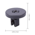 thumbnail image 2 of RENACLIPY 4 Pcs Roue de Panier de Lave-Vaisselle Durable ABS Remplacement pour Cuisine, 2 of 8