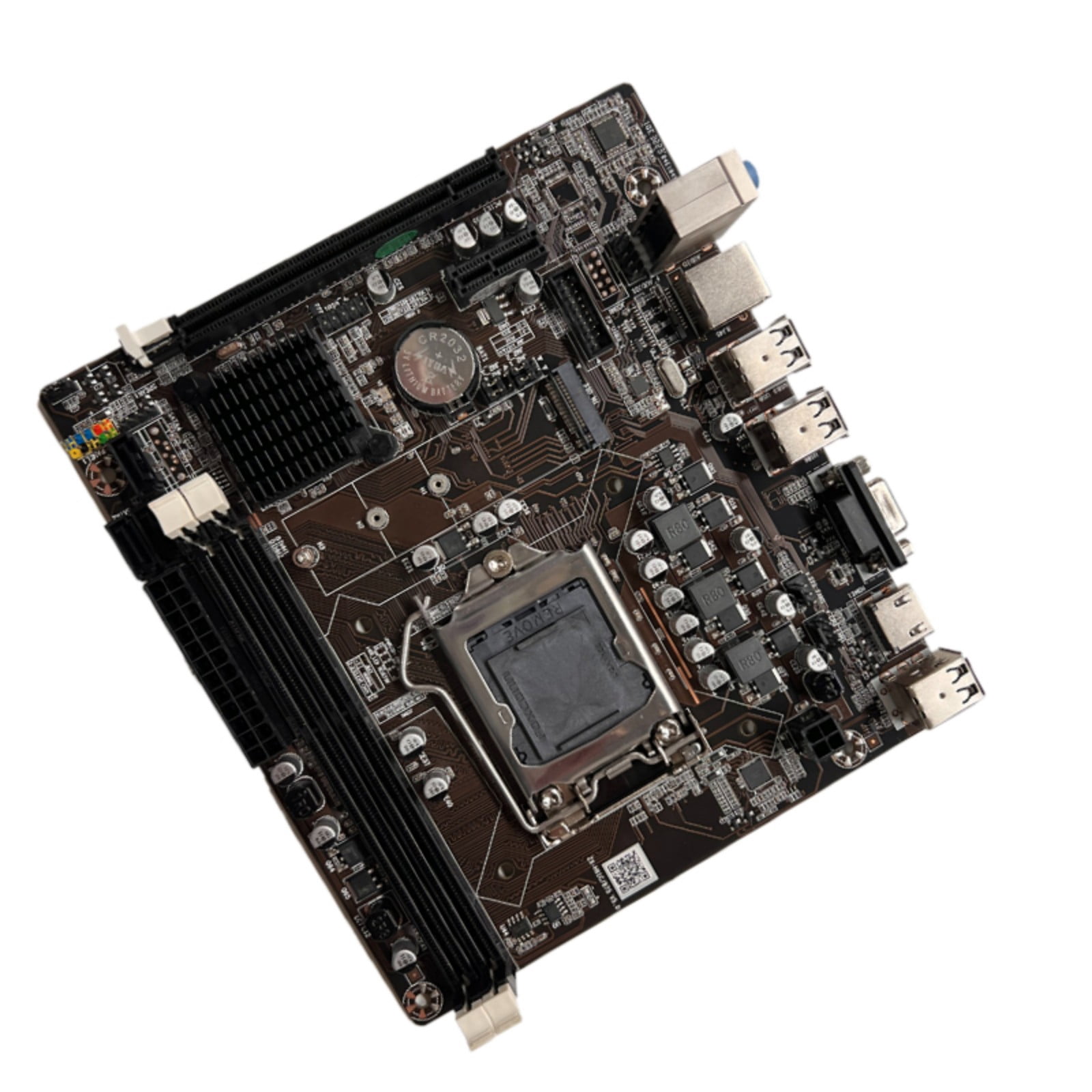 Computer Motherboard DDR3 1066/1333/1600 Memory Supported H61 Motherboard for 1155Series CPUs Processors PCIEx1 Slot