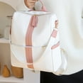 thumbnail image 1 of Fashionable Women Backpack, Soft PU Leather Large Capacity Casual Lady Backpack with Adjustable Shoulder Straps for Work Travel Shopping, 1 of 7
