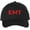 Black/Red, variant on EMT Embroidered Text Baseball Cap | Emergency Medical Technician Paramedics Professional Hat | Structured (Black/Gold)