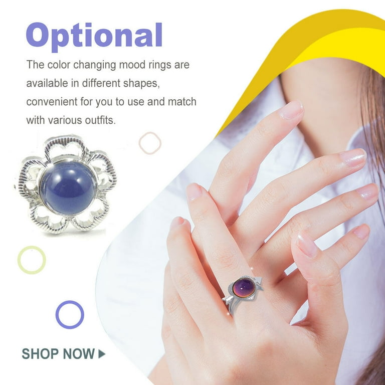 Cute on sale mood rings