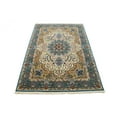 thumbnail image 2 of Cream Floral Kirman 7X9 Oriental Rug, 2 of 11