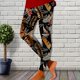 thumbnail image 1 of MKLEKYY Leggings deportivos para mujer, moda casual para mujer, estampado floral, mallas deportivas de fitness, pantalones de yoga, 1 of 3