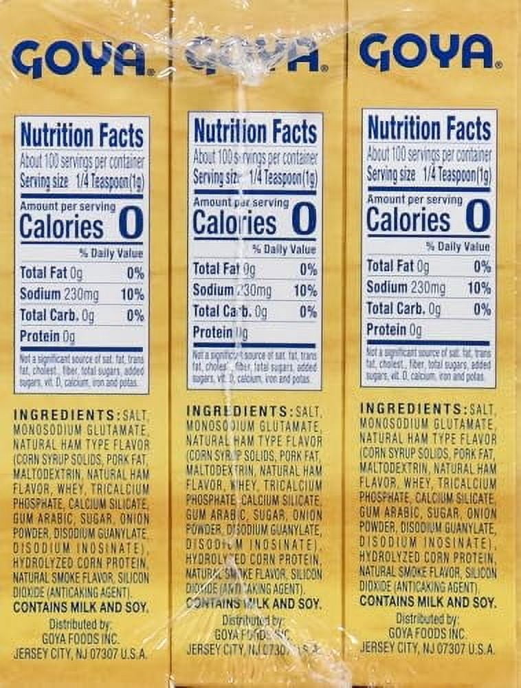 Goya Ham Flavored Concentrate, 3.52 Ounce (Pack of 3)