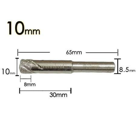 

BCLONG 6-12Mm Round Handle Dry Brazed Diamond Drill Bit Hole Saw For Marble Ceramic