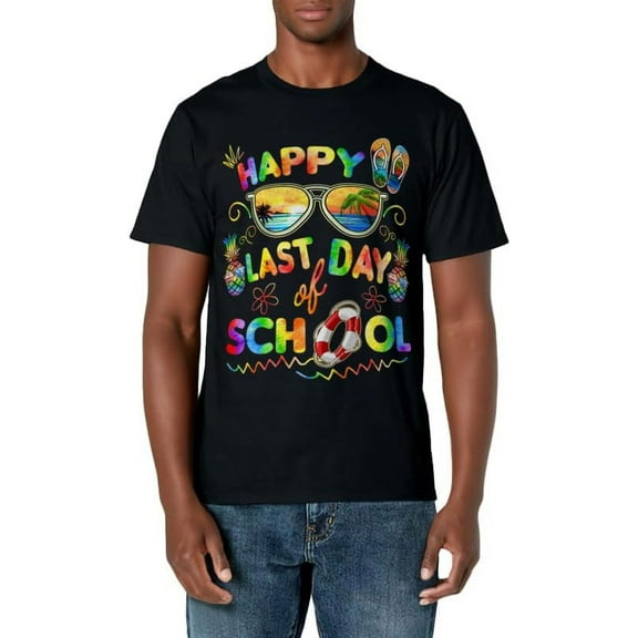 Happy Last Day of School Shirt Teachers End of Year Students T-Shirt