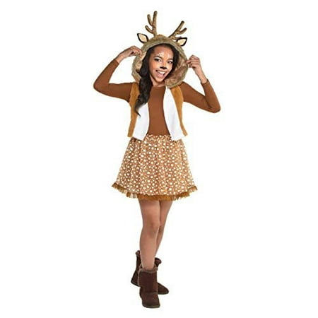Girls Oh Deer! Costume - Toddler (3-4) Brown