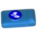 thumbnail image 3 of Estuche para cigarrillos recargable por USB con encendedor resistente al viento con capacidad para 19 cigarrillos de 84 mm a 100 mm, color Blue Eagle, 3 of 14