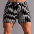 thumbnail image 2 of Hurxie Men's Pajama Shorts, Soft Woven Pajama Shorts for Men Plaid Pj Bottoms Multicolor,S, 2 of 5