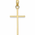thumbnail image 4 of 10K Yellow Gold Polished Cross Pendant (26.5 X 11) Made In United States 10k8404, 4 of 5