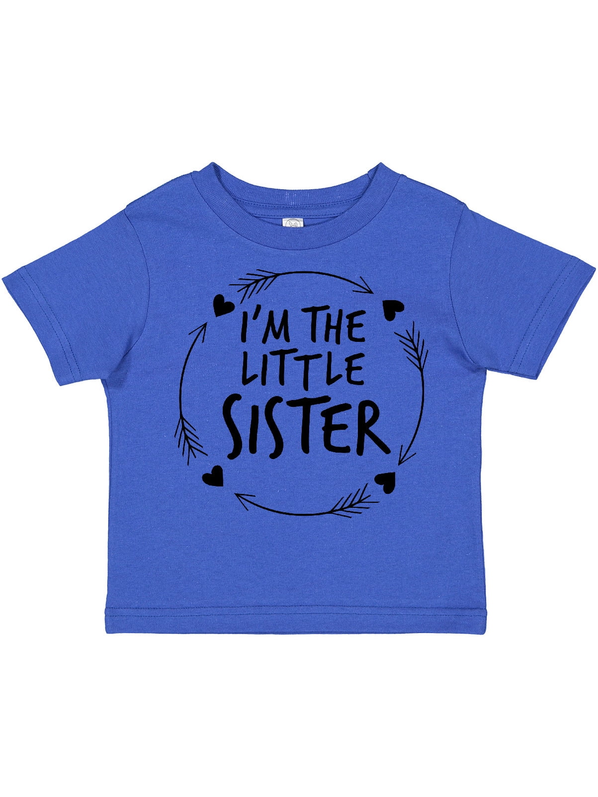 Little Sister T-Shirt "I'm the Little Sister" Girl Tee Love Gift Clothes Present 
