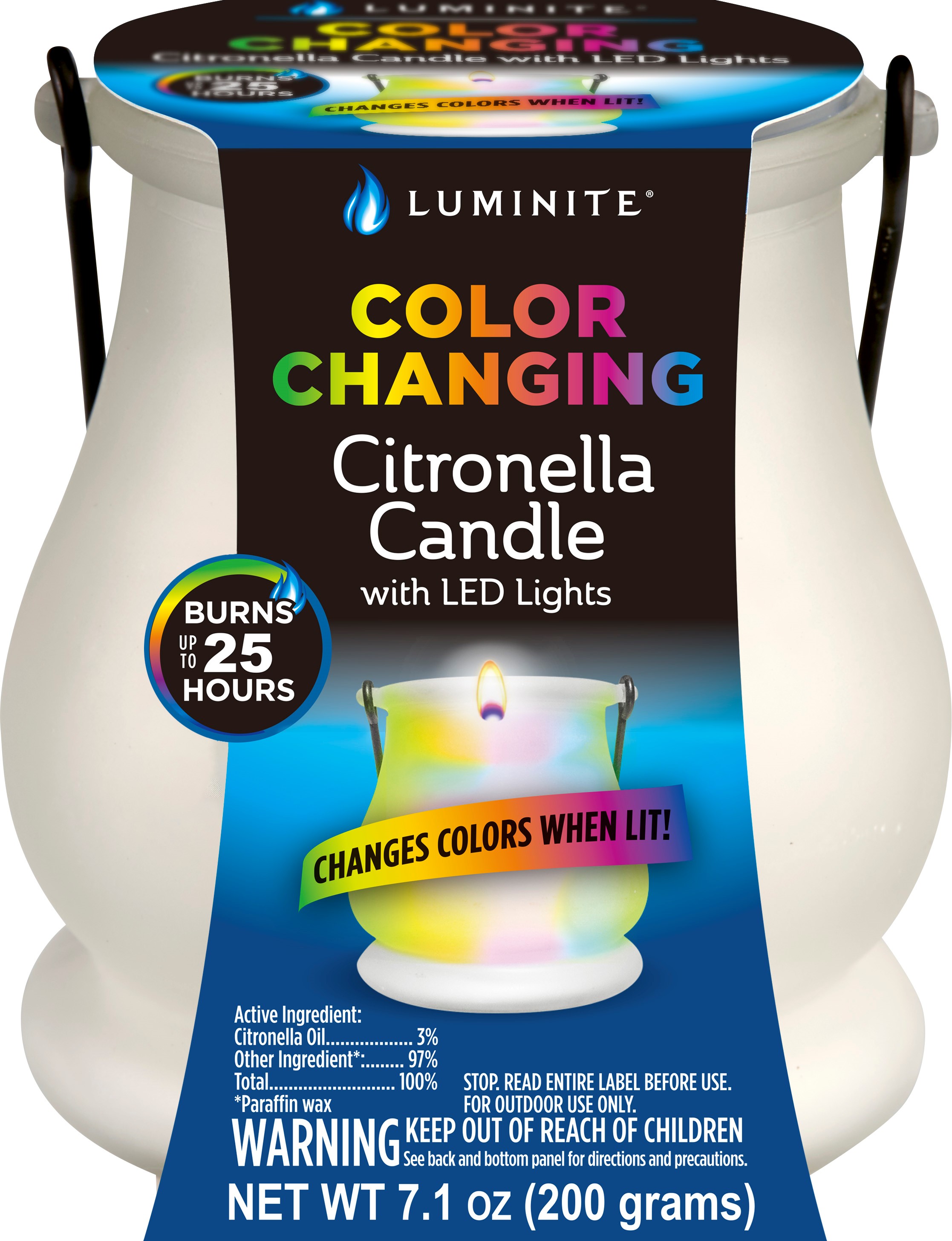 Color Changing Citronella Cand...