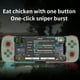 thumbnail image 5 of Sywqhk Controlador de juegos compatible con Bluetooth Gamepad para teléfono móvil para PUBG (Verde), 5 of 9