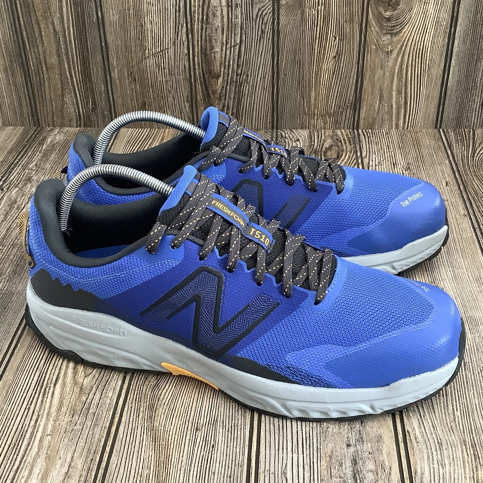 New Balance Fresh Foam 510 v6 Mens Blue Trail Running Shoes MT510LH6 Size 8.5 D New Balance Men main image 2