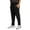Black, variant on Mens Baggy Sweatpants Solid Open Bottom Athletic Pantss With Drawstring Fall Running Trousers With Pocket Black L
