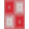 thumbnail image 1 of Ahgly Company Indoor Rectangle Patterned Red Abstract Area Rugs, 5' x 8', 1 of 6