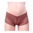 thumbnail image 1 of Bóxer Secret Treasures para Mujer, Encaje Café Talla EG, 1 of 3