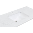 thumbnail image 6 of 20 in. Rectangular White Finish Ceramic Undermount Vanity Sink, 6 of 6