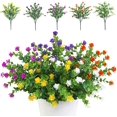 thumbnail image 1 of Lote De 5 Ramos De Flores Artificiales. Plantas verdes resistentes a los rayos ultravioleta, 1 of 5