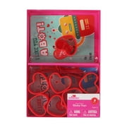 Heart Shaped Slinky Toy Set for Children Ages 3+ with 8 Heart Slinkies