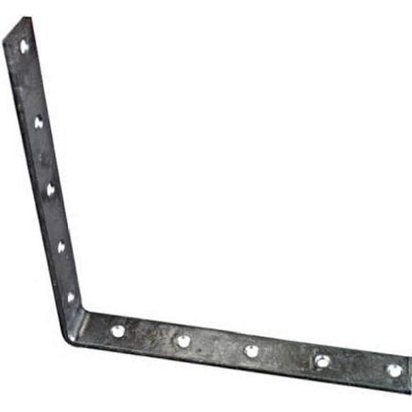 Soporte de esquina National Hardware N220-244, 25 x 3 cm, galvanizado