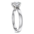 thumbnail image 3 of Eloya Jewel 14K White Gold Plated Ring - 1.5 Ct Heart Cut Diamond Ring - Exquisite Lab Created Engagement Ring for Women's - Dazzling Proposal Ring - Great Gifts for Teen Girls or Loved Ones, 3 of 6