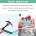 thumbnail image 2 of KACOTA Repisas para Ba&ntilde;o, Esquinero para Ba&ntilde;o Regadera, Organizador de ba&ntilde;o de 7 Piezas, Repisas para Flotantes, con 1 Jabonera y 2 Ganchos, Adecuado para Ba&ntild, 2 of 6