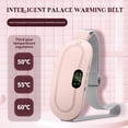 thumbnail image 2 of Riwcyla Portable Cordless Heating Pad Belt Electric Vibrating Waist Belt Device for Menstrual Cramps and Pelvic Pain Waist Massager Stomach Belly Uterus Warming Belt 3 Heat Levels and 4 Massage, 2 of 6
