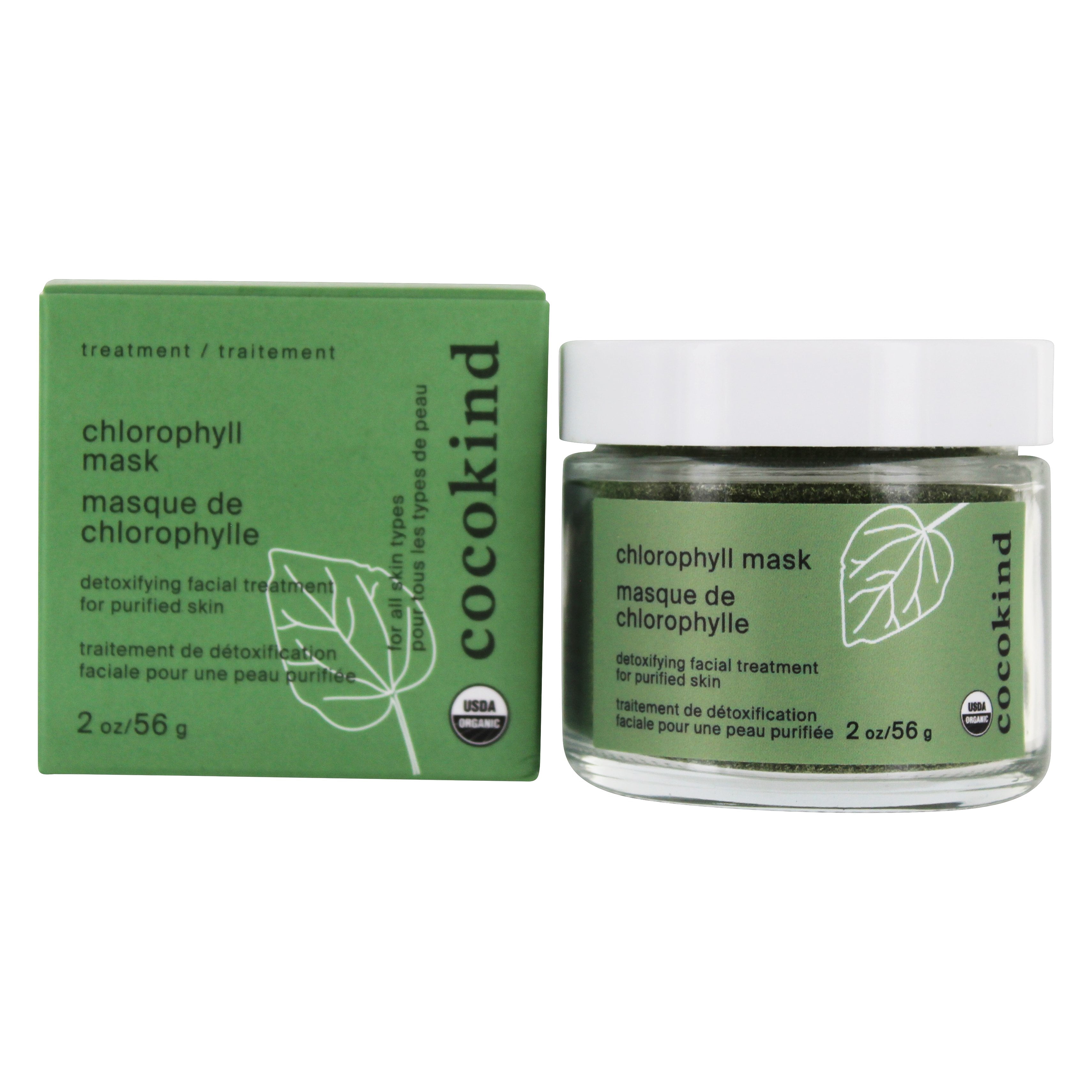 Cocokind OneKind.25 Cocokind Chlorophyll Face Mask, 2 oz Walmart