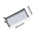 thumbnail image 3 of Btomtd Mesh Pen Bag Transparent Stationery Bag, 3 of 3