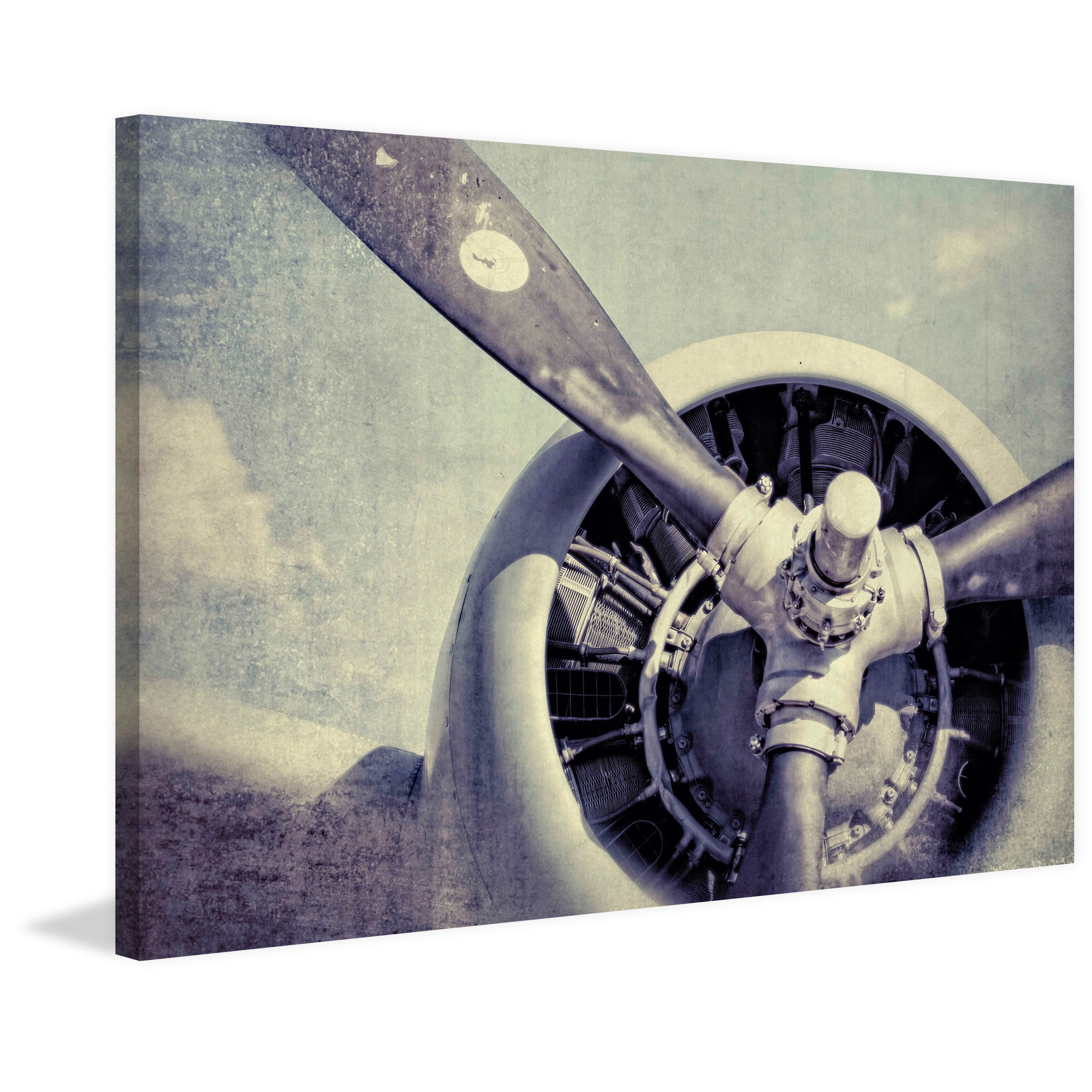 "Altitude 7" Painting Print on Wrapped Canvas