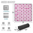 thumbnail image 4 of Cherry on Gingham Picnic Blankets Extra Large 78"x78" Beach Blanket Waterproof Sandproof Outdoor Mat for Camping Travel Park, 4 of 6