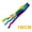 140cm, variant on 140cm Rainbow WindSock Streamer Flags Festivals Caravan Camping Colorful Outdoor