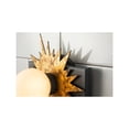 thumbnail image 5 of Lucas McKearn Soleil 1-light Metal Bath Vanity Light in Gold/Weathered Zinc, 5 of 5