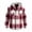 h469_Wine, variant on Zormilly Jackets for Men Long Sleeve Button Down Hooded Plaid Shirt Jacket with Pockets Brushed Soft Fall Outfits, S-3XL
