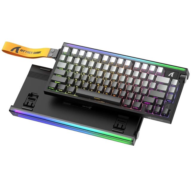 Teclado gamer ATTACK SHARK R85HE con cable, RGB, formato 75%