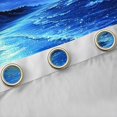 thumbnail image 4 of Erosebridal Beach Themed Curtains Pack of 2 (42x84 Each),Ocean Sea Printed Summer Holiday Nature Pattern Curtains Blackout For Adults, 4 of 7