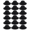 thumbnail image 1 of 20 Pcs Mini Chapeaux Formels Noirs pour Poupée Accessoire, 1 of 9