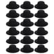 thumbnail image 1 of 20 mini sombreros formales negros para muñecas., 1 of 7