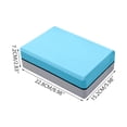 thumbnail image 2 of High DensityYoga Blocks 2 Pack, 9"x6"x3" Bicolor Exercise Blocks High-Density EVA Foam Blocks with Soft Non-Slip Surface, Lightweight Yoga Props for Yoga Pilates Meditation & Stretching, 2 of 7