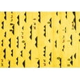 thumbnail image 1 of Ahgly Company Machine Washable Indoor Rectangle Solid Yellow Modern Area Rugs, 2' x 4', 1 of 4
