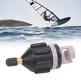 thumbnail image 4 of Adaptador De Bomba De Tabla De Remo, Adaptador De Válvula De Paleta Conexión Roscada A Prueba De Fugas Para Botes De Goma ANGGREK Negro, 4 of 8