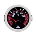 thumbnail image 3 of 52mm/2in Car Oil Temperature Gauge with White Light Universal Automobile Accessory 12V, 3 of 8