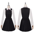 thumbnail image 3 of Disfraz de Anime Matilda the Musical para mujer, traje de uniforme escolar gris con corbata, atuendo de carnaval de Halloween para hombres, mujeres, niños y niñas, 3 of 5
