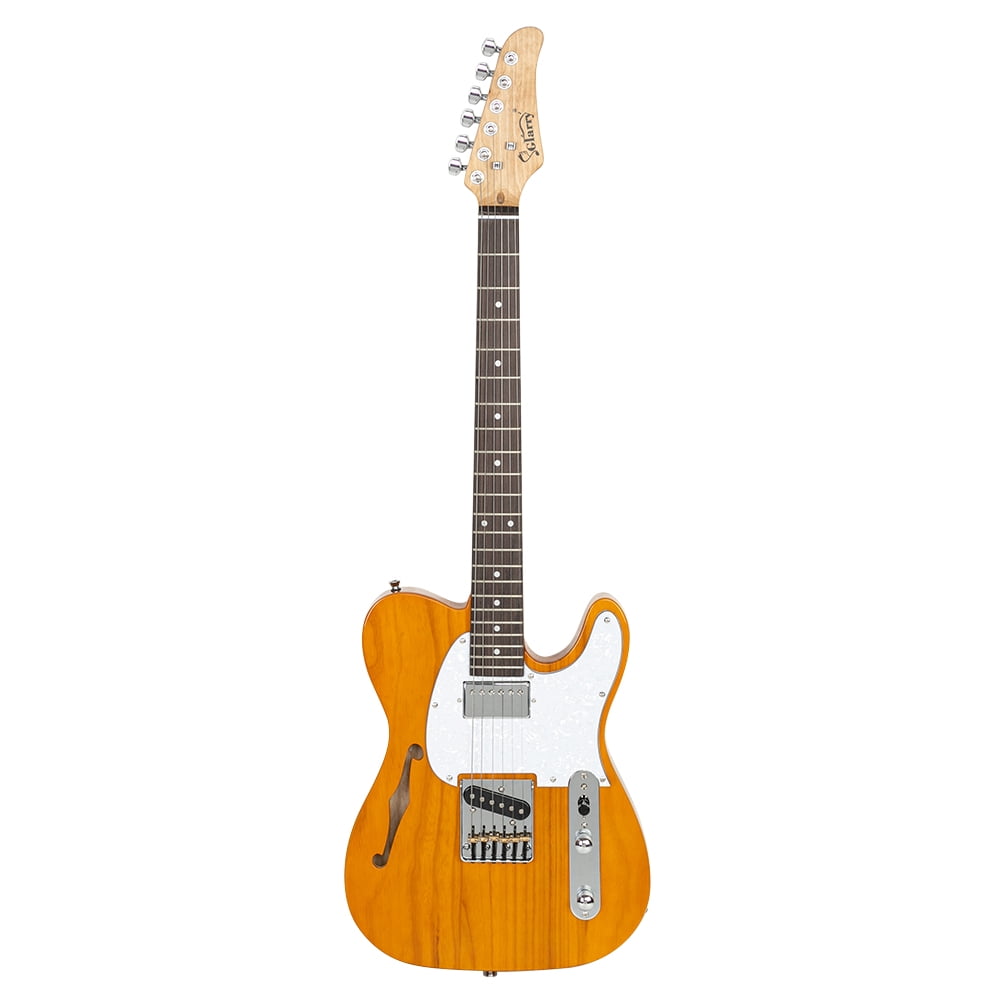 Glarry GTL Semi Hollow Electric Guitar F Hole HS Pickups Rosewood