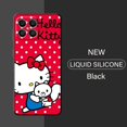thumbnail image 3 of Hello Kitty Lovly Case For Honor 90 Lite 8X 20 70 X8 X8A X9a X7 X6 50 Magic5 Pro 4 Black Soft Phone Funda, 3 of 5