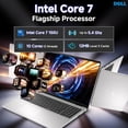 thumbnail image 6 of Dell 16 Touchscreen Laptop DC16251, Intel Core 7 150U, 32GB DDR5, 2TB SSD, Fingerprint, Backlit Keyboard, Free Office 365 for the Web, Windows 11 Pro, Copilot AI, 6 of 7