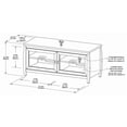 thumbnail image 2 of Tech-Craft SWBL48 - Cabinet unit - for TV / AV System - black - screen size: up to 50", 2 of 2