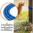 thumbnail image 4 of Long Dog Leash 30ft 50ft Reflective Training Heavy Duty Rope Dog Leash for Small Medium Large Dogs, 4 of 7